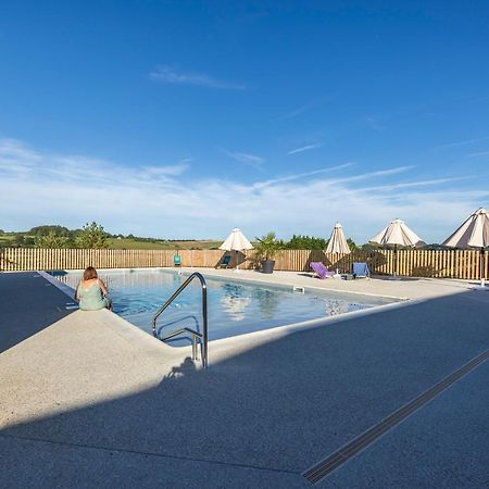Camping Domaine Saane Et Mer 基贝维尔 外观 照片