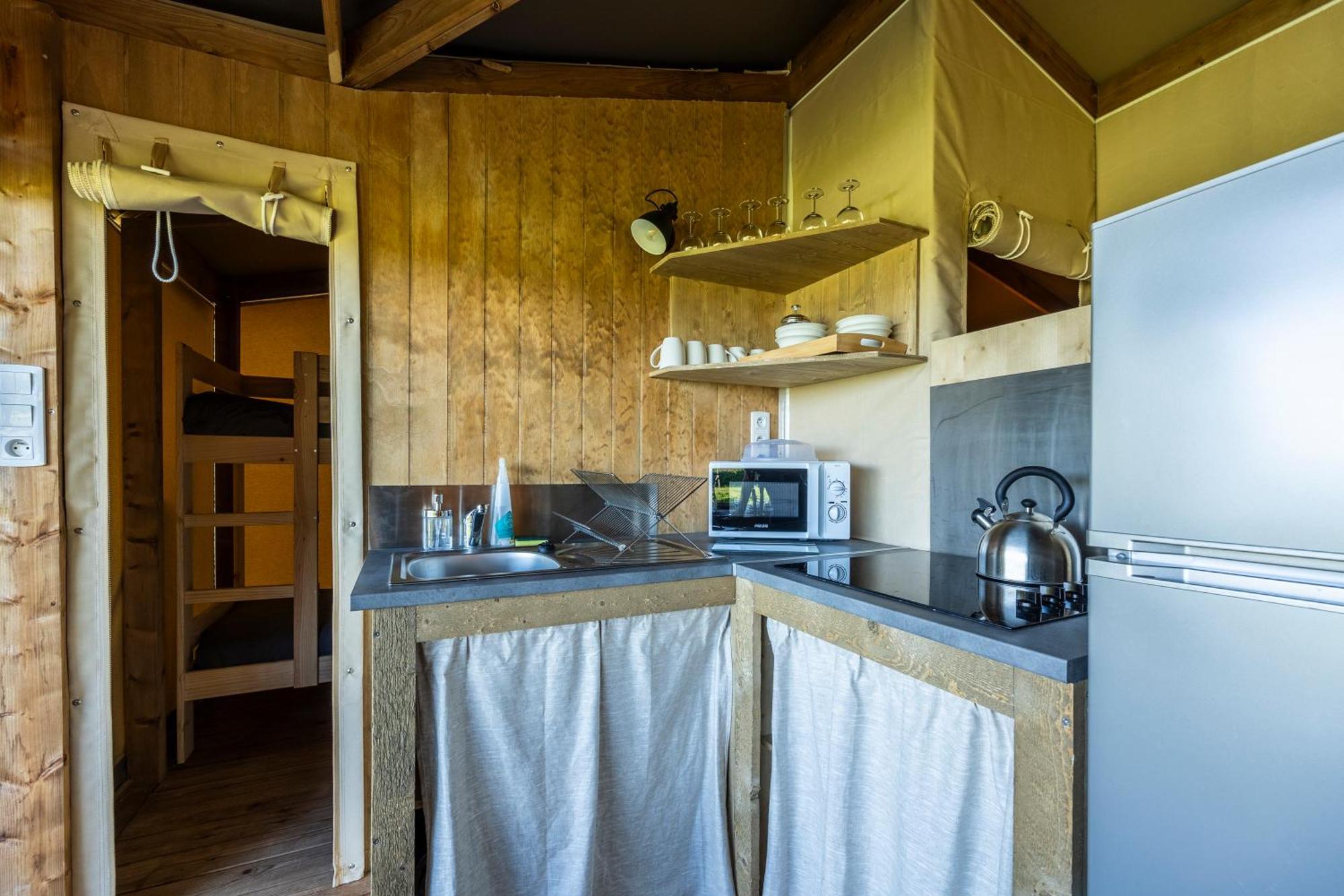 Camping Domaine Saane Et Mer 基贝维尔 客房 照片