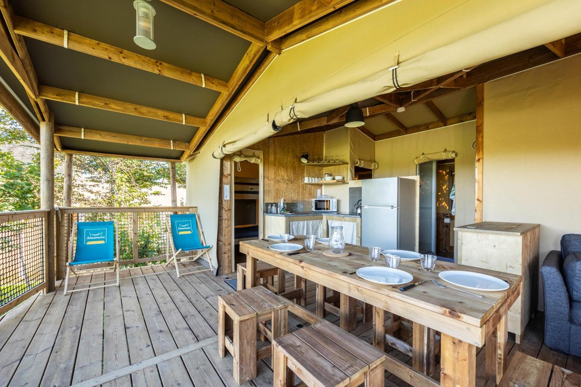 Camping Domaine Saane Et Mer 基贝维尔 客房 照片