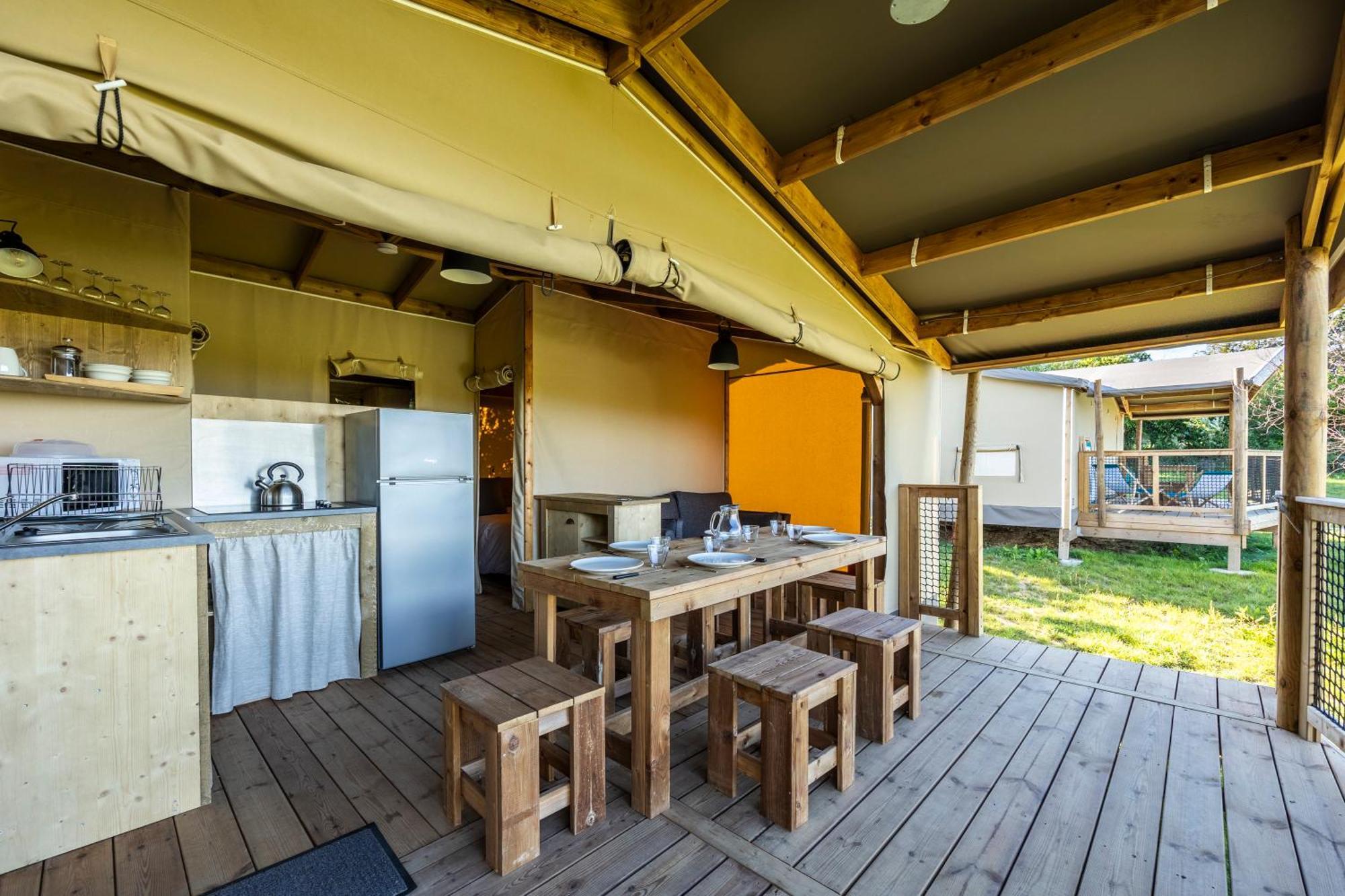 Camping Domaine Saane Et Mer 基贝维尔 客房 照片