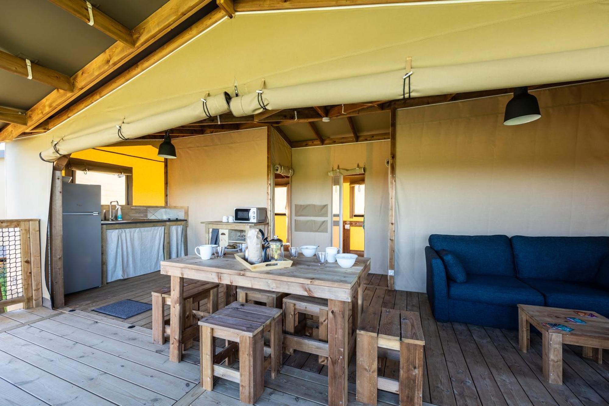Camping Domaine Saane Et Mer 基贝维尔 客房 照片